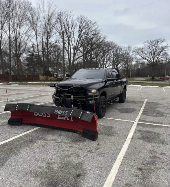 Columbus Commercial Snow Removal Truck